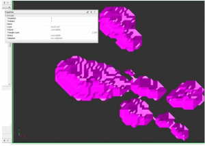 Splitting trisolations in GEOVIA Surpac v6.8