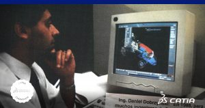Vintage photograph from our CATIA Champion Daniel Dobrzynski in 1994