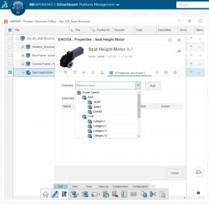 ENOVIA Tips and Tricks: IP Protection Widget Classification