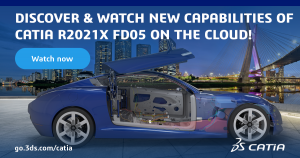 Discover and watch new capabilities of 3DEXPERIENCE CATIA R2021x FD05 on the cloud!