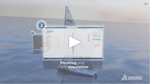 Finn mast project – Episode 2: Static composite simulation using parametrized design