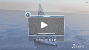 Finn mast project – Episode 1: Parametrized and Composites Design