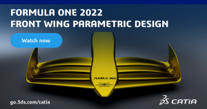 Formula One 2022 Front Wing Parametric Design by Ryan Vella