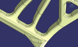Keep Tangency Between Support Surface and Flange