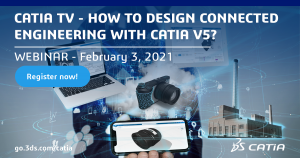 [WEBINAR | Replay] How to design Connected Engineering with CATIA V5? | February 3rd