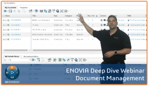 New ENOVIA Deep Dive Webinar: Document Management