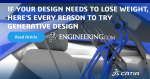 A long and detailed Lightweight Engineering and Generative Design article on engineering.com