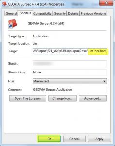 Setting up GEOVIA License Manager locally