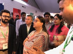 Sharing experiences of 3D design with students and technology enthusiasts at Rajasthan IT Day