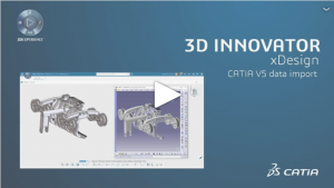 Import CATIA V5 data in CATIA xDesign