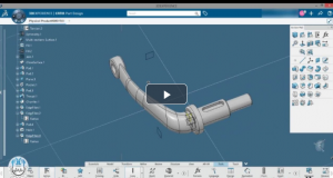 How to create a Handle with Surface and Part Design by Ionut Ghionea