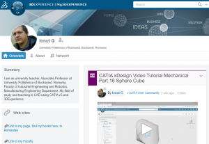 How to create a mechanical part using CATIA Part Design and Generative Shape Design 88 by Ionut Ghionea