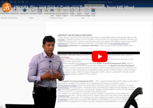 Pro Tip – Capturing Requirements from MS Word