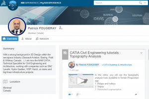 Civil Engineering tutorials from 3DS CATIA Expert Patrick Fougeray