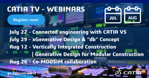 CATIA TV – Webinars this summer!