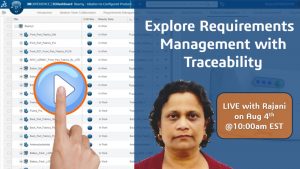 Live Webinar: Explore Requirements Management with Traceability ~ Aug 4th