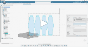 Showcasing the Nesting feature in CATIA Structural Package Design