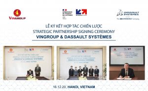 Vingroup Signs MoU with Dassault Systèmes To Promote Its Digital Transformation
