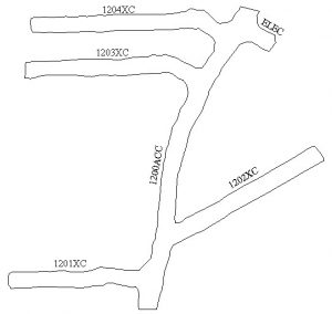 Orientate text using a styles file in GEOVIA Surpac