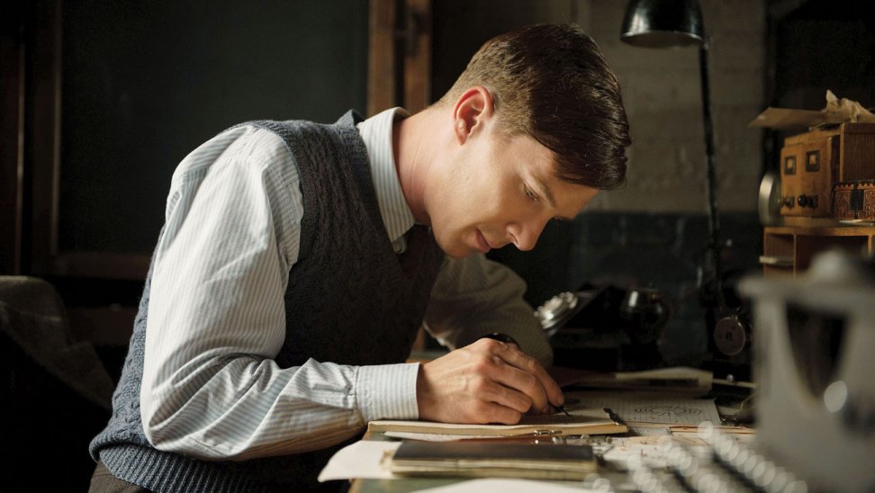 The imitation game Ala Turing solving the puzzle.