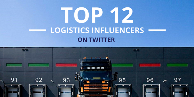 Top twelve logistics influencers on twitter, also known as X.