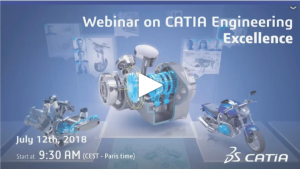 Webinar Replay – Watch the webinar and “Achieve engineering excellence with CATIA”