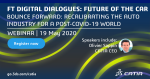 FT Digital Dialogues: Future of the Car with CATIA CEO Olivier Sappin
