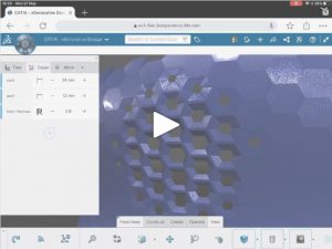 CATIA xGenerative Design model exploration on Ipad