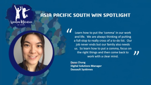 Dassault Systèmes WIN Spotlight – Donn Chung: Learn how to put the ‘comma’ in our work and life
