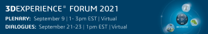 Join 3DEXPERIENCE Influencer Dialogues, Sept. 21-23 at 1:00 EST Online