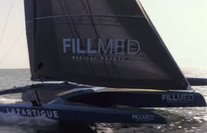 Sailing around the world in a boat engineered to fly