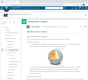 CATIA Tutorial -Geolocation usages