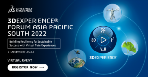 Dassault Systèmes Showcases Virtual Twin Experiences at Its 3DEXPERIENCE Forum Asia Pacific South 2022