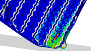 Homogenization of a Cylindrical Battery Cell