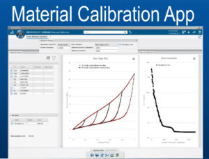 Material Model Calibration App in 3DEXPERIENCE Platform
