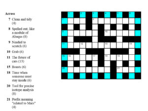 Reveal Magazine Crossword Puzzle Answers