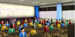 How Simulation Can Help Reduce the Risk of COVID-19 in Classrooms