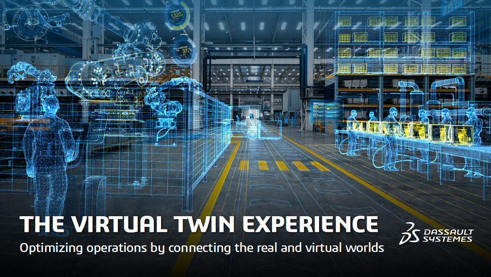 Virtual Twin Experience in high tech manufacturing