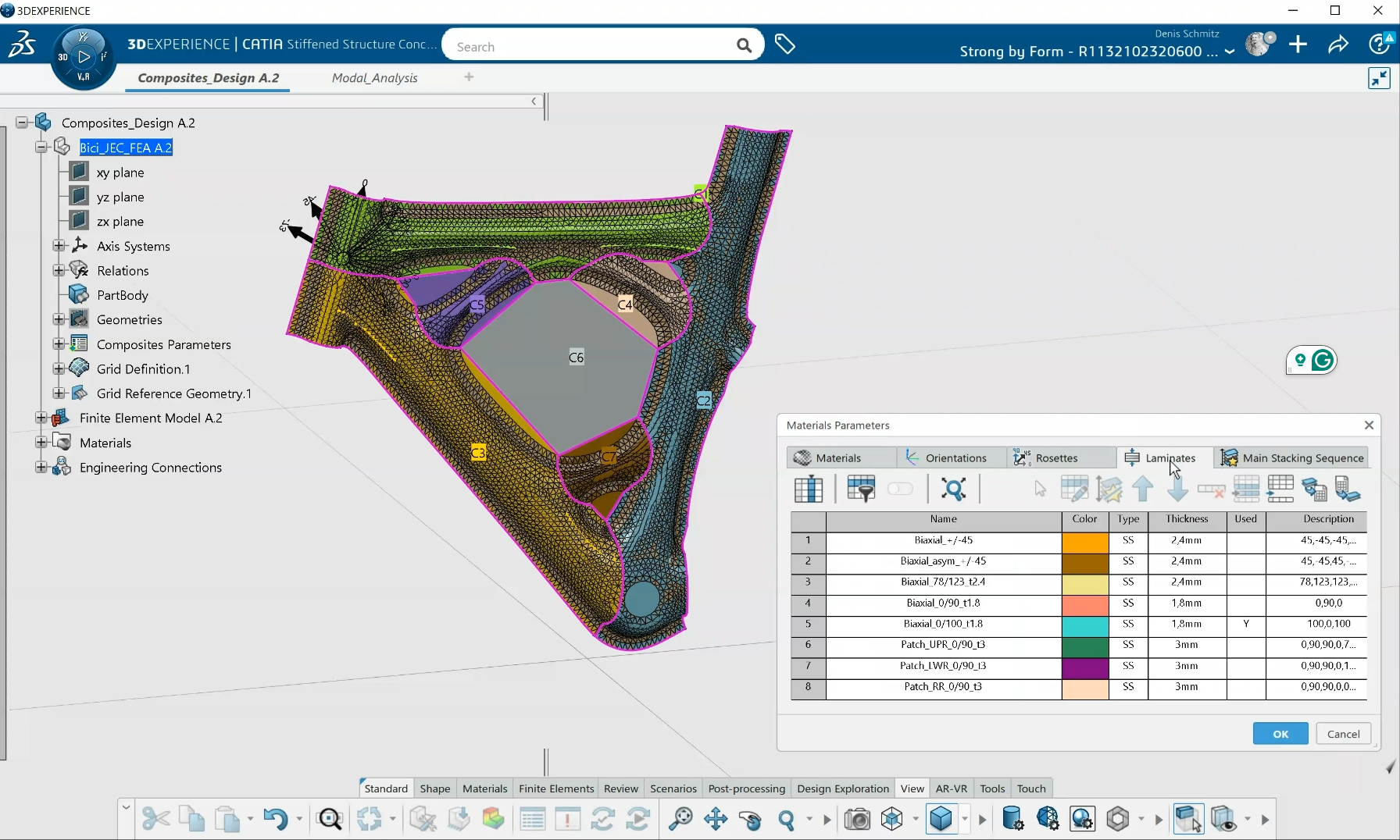 Sustainable Materials in Construction with CATIA