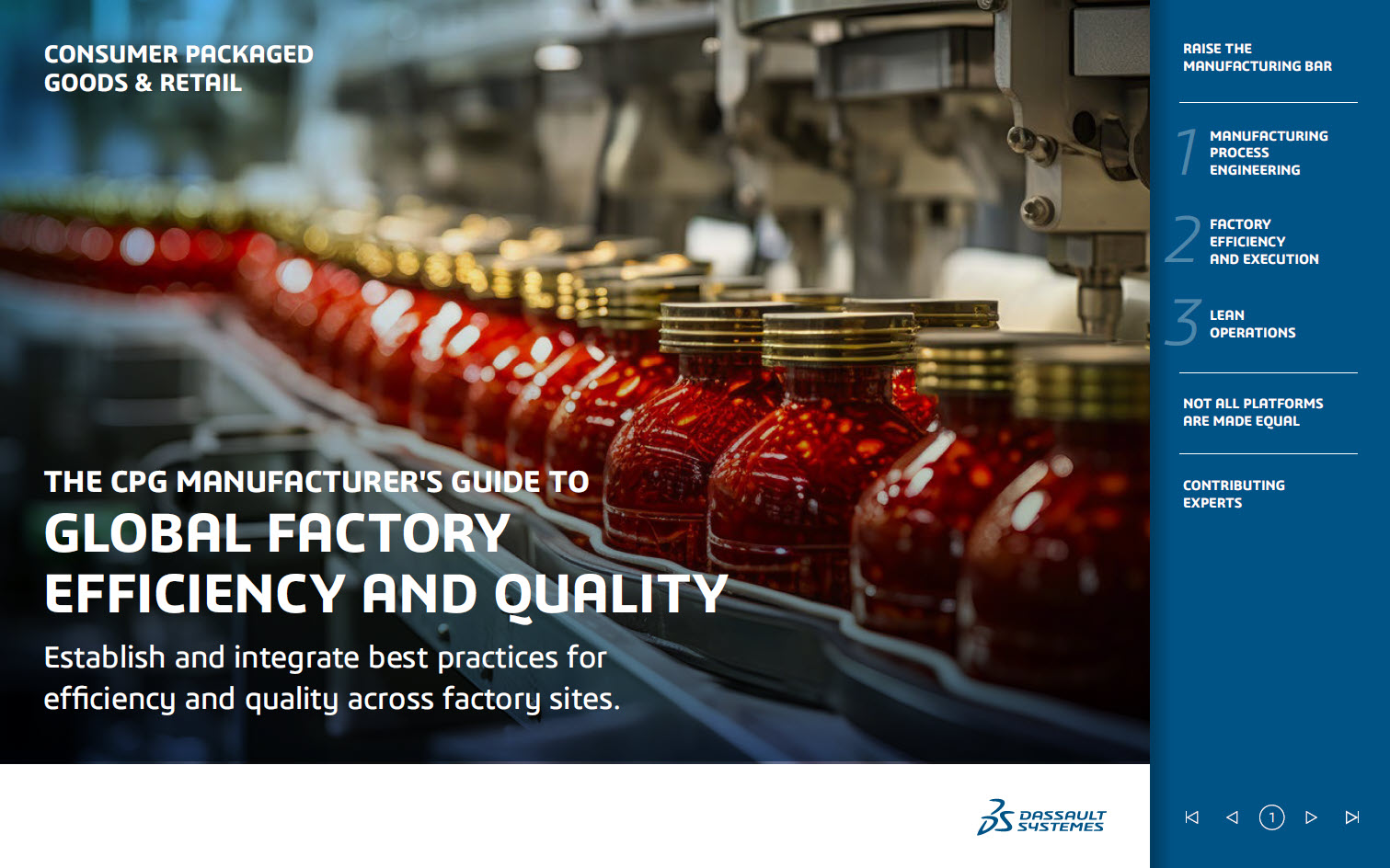 The Future of Food & Beverage Manufacturing Efficiency - Dassault ...