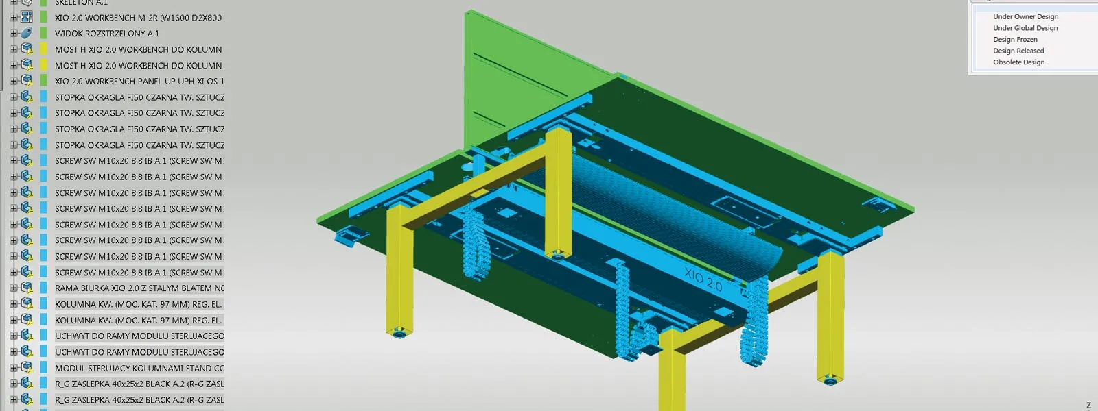 Furniture manufacturer Nowy Styl using the 3DEXPERIENCE platform and solutions for consumer goods manufactures' product development.