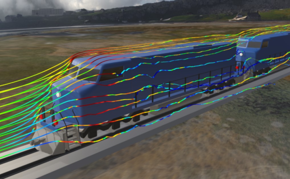 Why Does the Rail Industry Use SIMULIA Power FLOW Fluid Simulation?