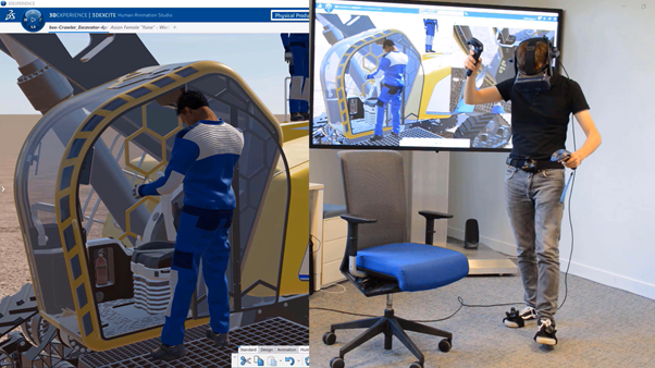 Visualization and Virtual Reality capabilities in CATIA