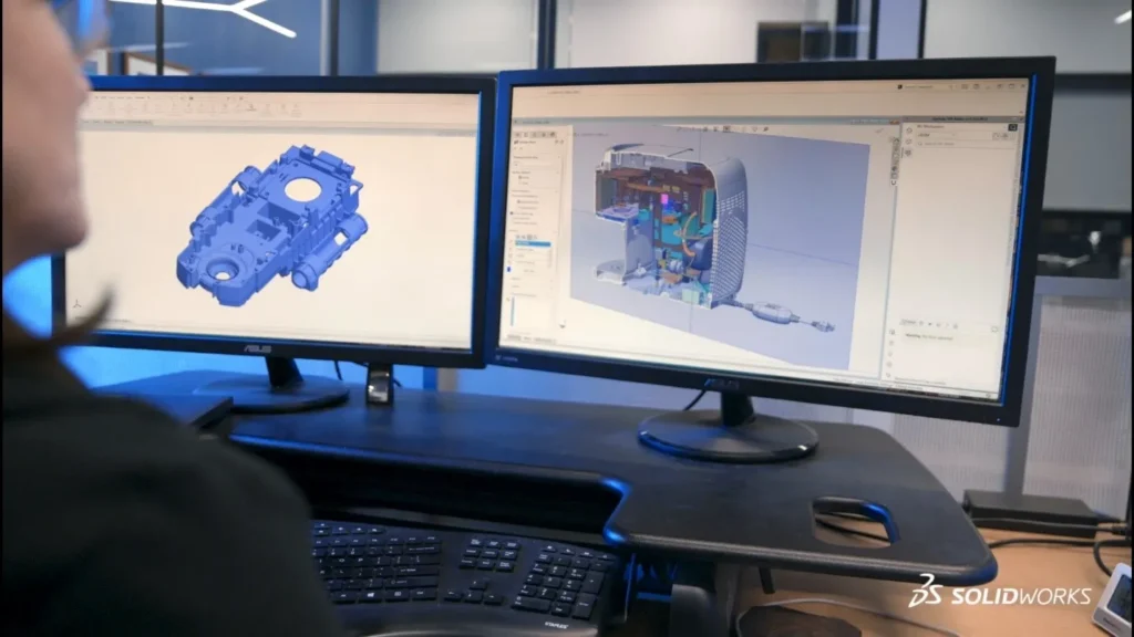 ColdSnap engineer designs a new icecream maching with SOLIDWORKS on the 3DEXPERIENCE platform.