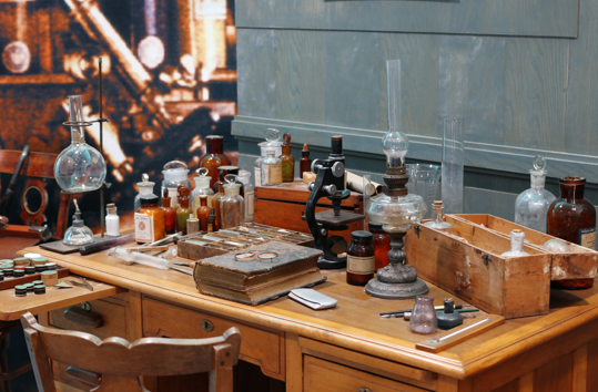 old laboratory with old equipment which lacks formulation innovation