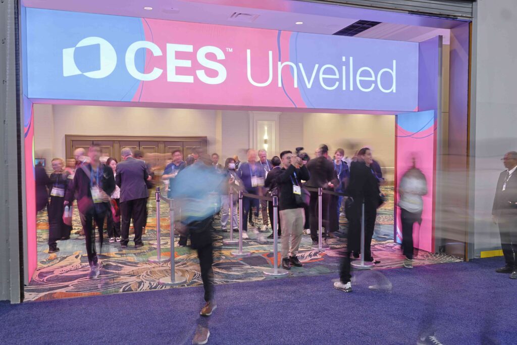 Attendees enter at CES 2026 - Dassault Systemes blog