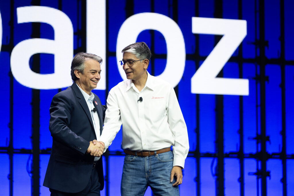 Dassault Systemes CEO Pascal Daloz and SOLIDWORKS CEO Manish Kumar kicked off 3DEXPERIENCE World - 3DXW26 - Dassault Systemes blog