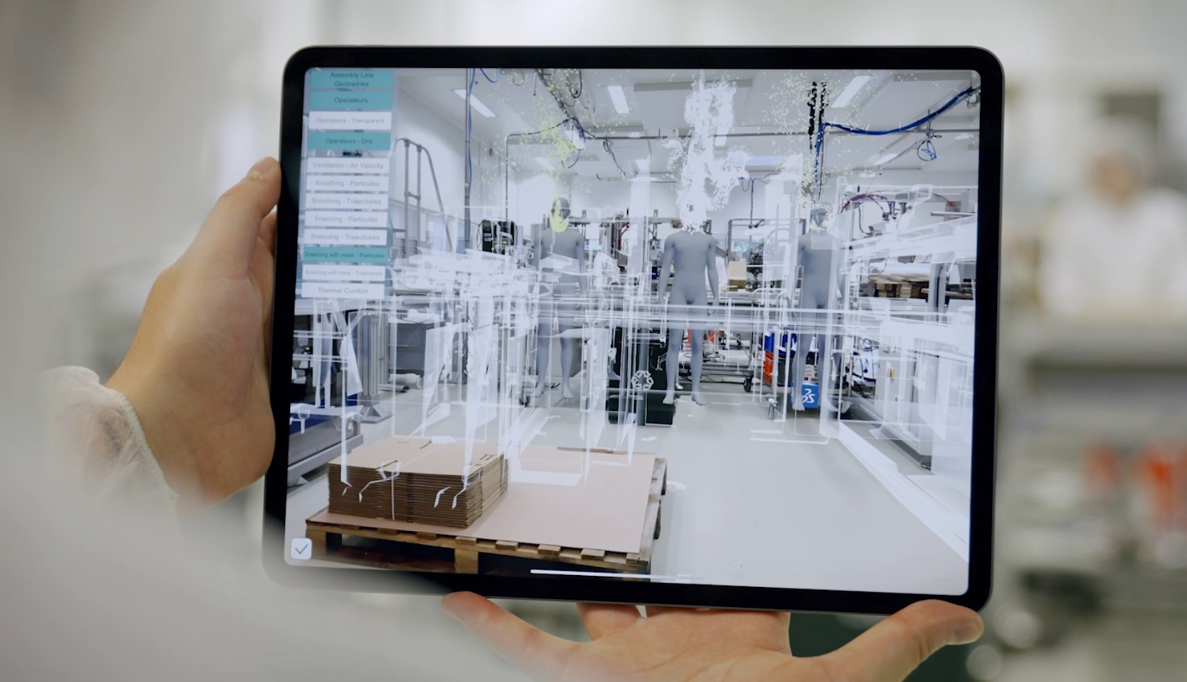 Laboratoires M&L L'Occitane en Provence virtual twin simulation safe factory - Dassault Systèmes 