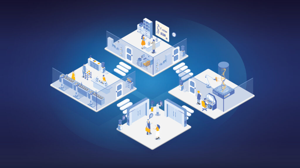 DELMIA scheduling options for Biotech and Pharma