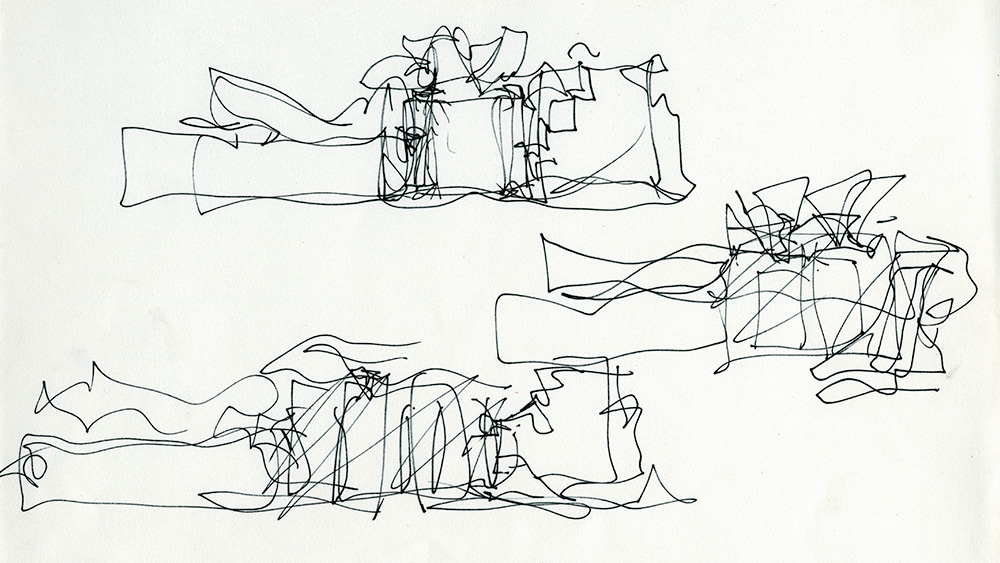 concept sketches for the museum